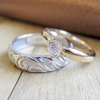 Individuelle Ringe und Diamant-Verlobungsringe