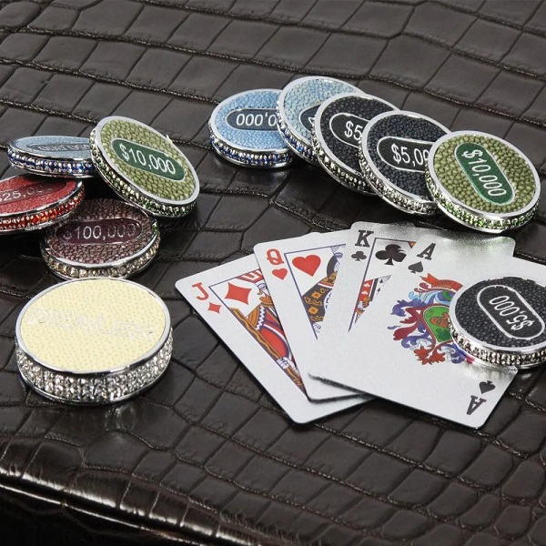 accesorios de casino de lujo para juegos de élite