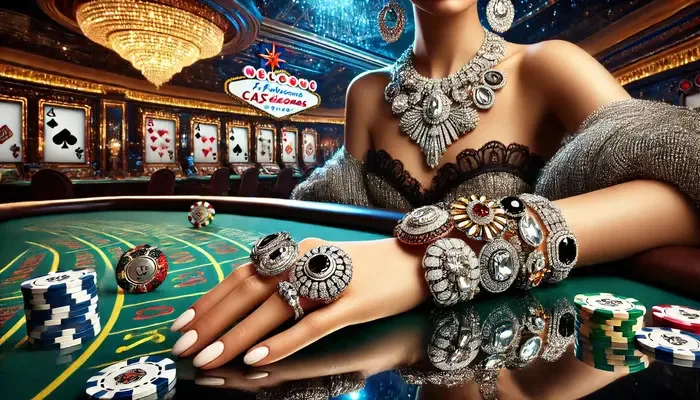 Designs de joias inspirados em casinos