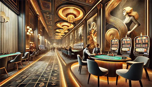 Casino in art