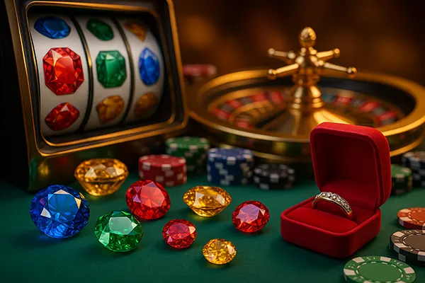 Casino mit Juwelenstil