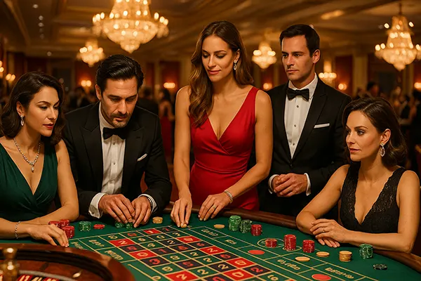 Poker table aesthetics