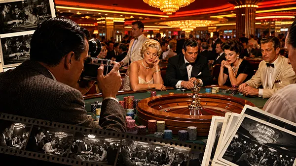Escena de casino de Cartier-Bresson